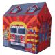 Dětský stan I-PLAY - hrací domeček - požární stanice