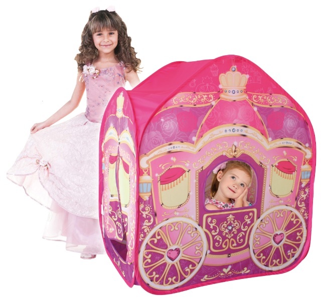 Kočár pro princezny - dětský stan I-PLAY - PRINCESS