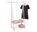 Stojan na oděvy s policemi Modernhome  YLT-0311F WHITE
