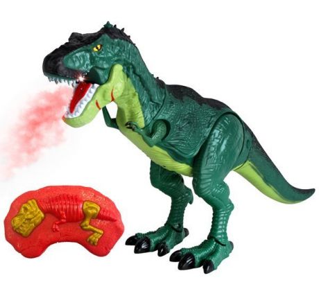 ISO 9444 RC dinosaurus chrlící oheň