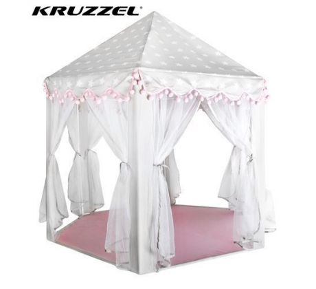 Kruzzel 8772 Stan zámek šedorůžový