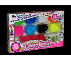 Loom Bands 1500ks-gumičky,stavy,háček,přívěšky...