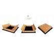 IMPREGNOVANÉ Pískoviště s lavičkami Sun Wood 120x120x20 +DÁRKY