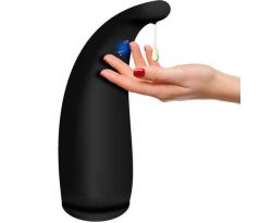 Bezkontaktní dávkovač mýdla 300 ml černý ISO