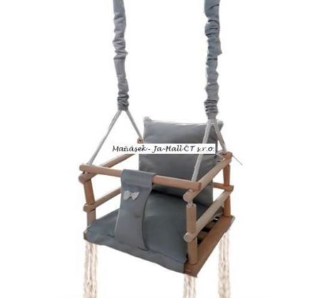 Závěsná houpačka ISO 3v1 šedá H8335