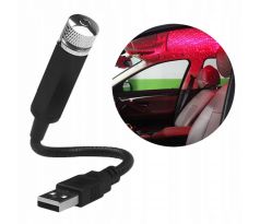 LED USB projektor noční oblohy, barva červená