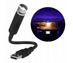 LED USB projektor noční oblohy, barva modrá